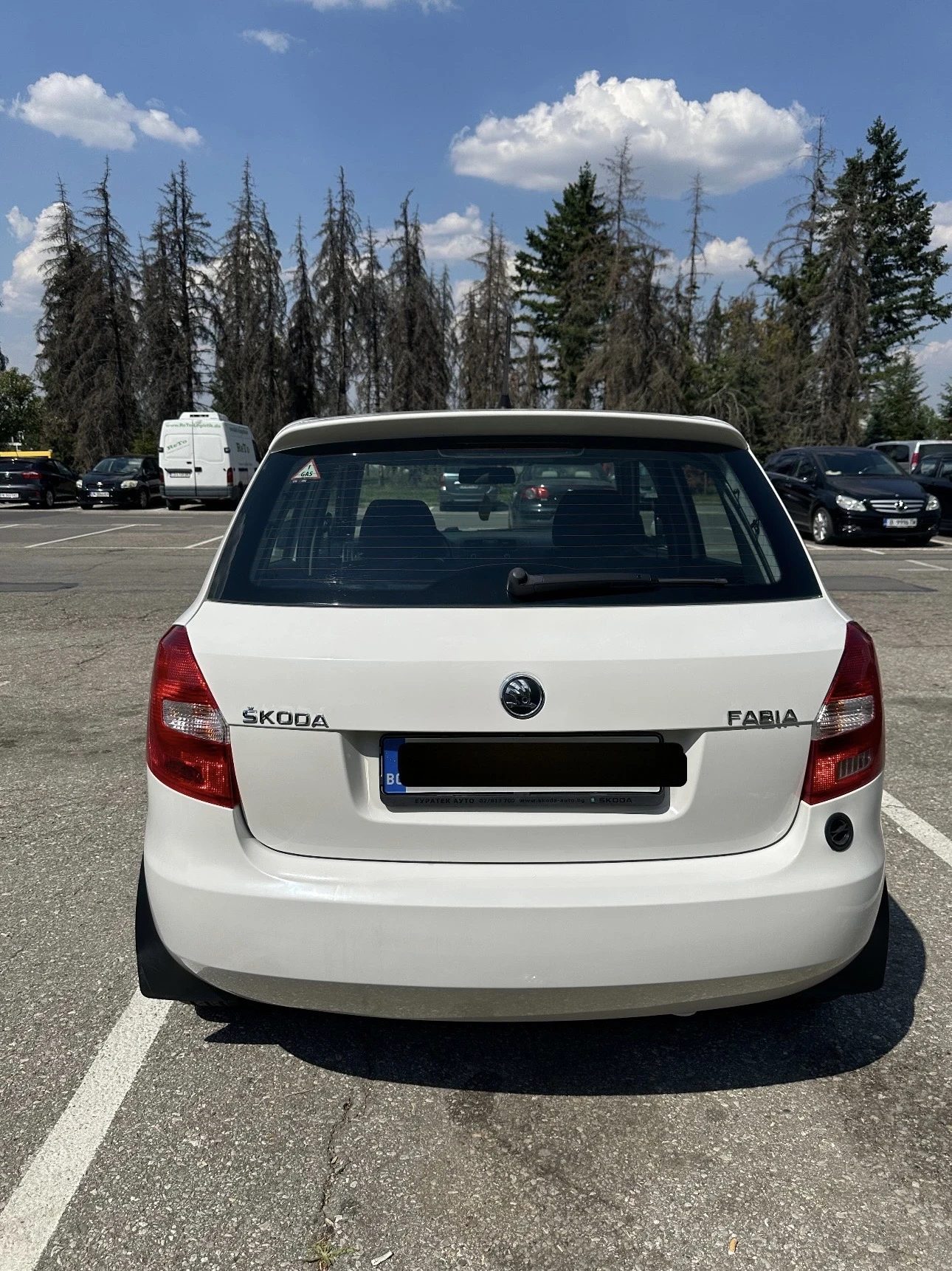 Skoda Fabia Бензин/Газ, снимка 8 - Автомобили и джипове - 55599247