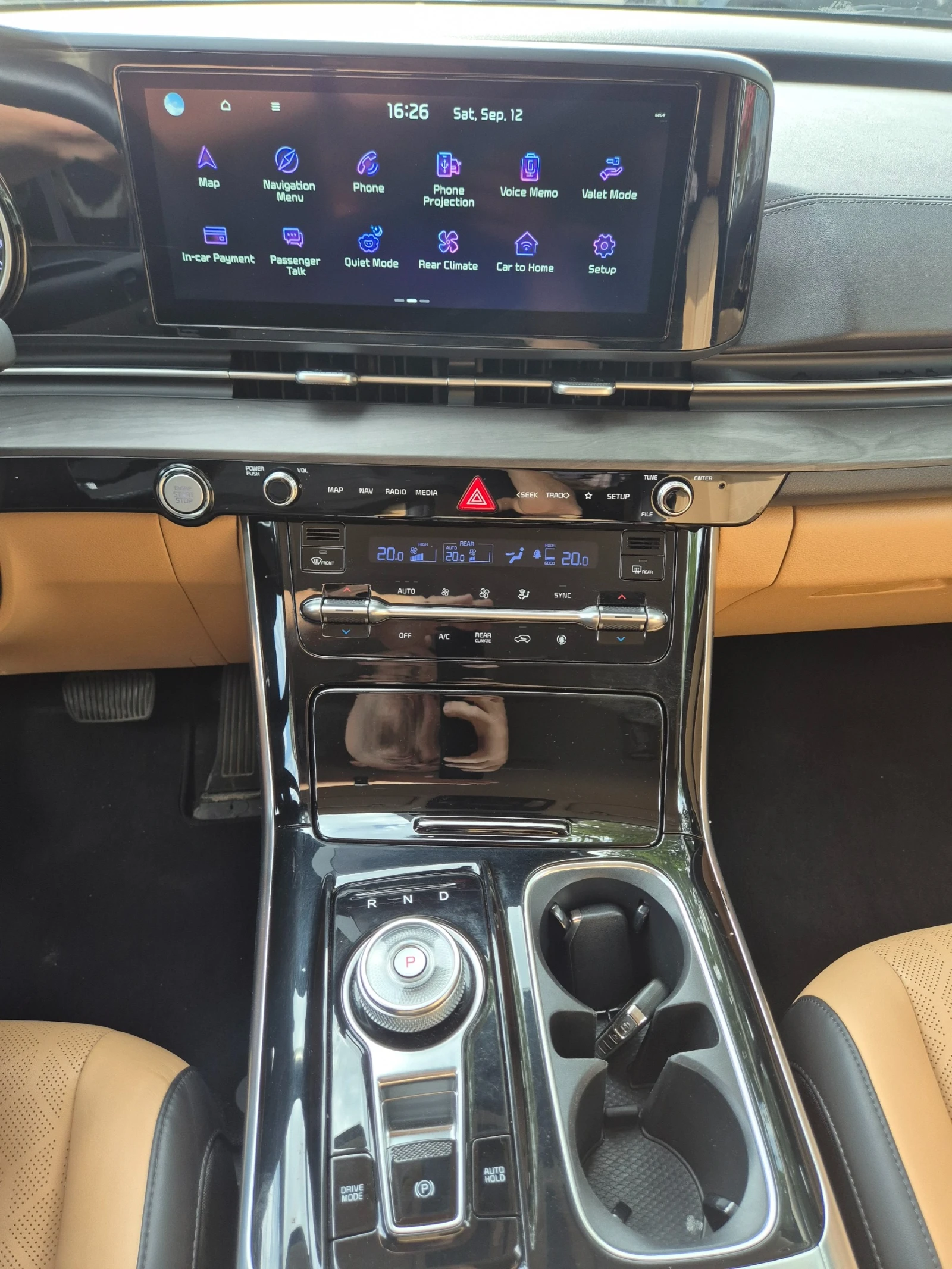 Kia Carnival 2.2 CRDI 8+ 1 ДДС - Наличенн в БГ, снимка 12 - Автомобили и джипове - 56079850