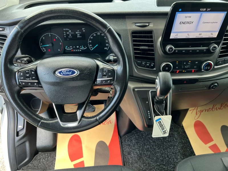 Ford Transit ОБСЛУЖЕН/ДЪЛГА БАЗА/ДВЕ СТРAНИЧНИ ВРАТИ/АВТОМАТИК/, снимка 13 - Бусове и автобуси - 51218841