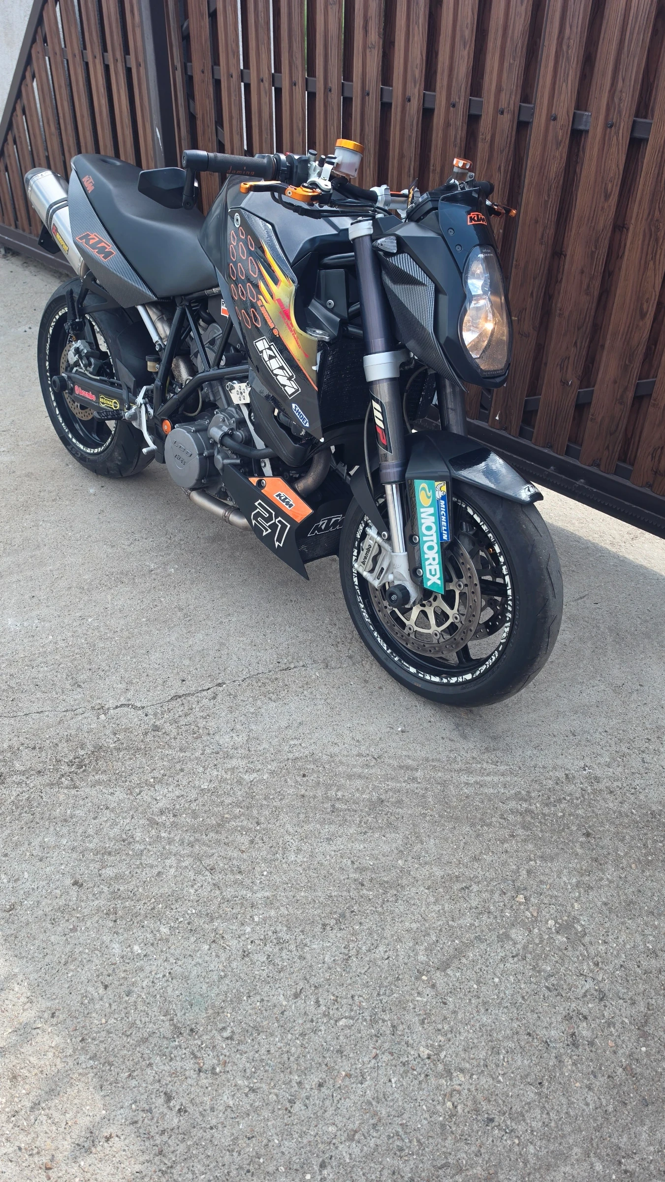 Ktm Duke 990 akrapovic TOP