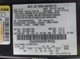 Ford Fusion 1.5L I-4 DI, DOHC, VVT, TURBO, 181HP Front Wheel - 12100 лв. / 6186.63 € - 13892519 14