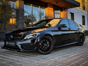Mercedes-Benz C 220 d/AMG BLACK BODY/AIRMATIC/CAM/HUD/BURM/PANO/MAXTON | Mobile.bg    3