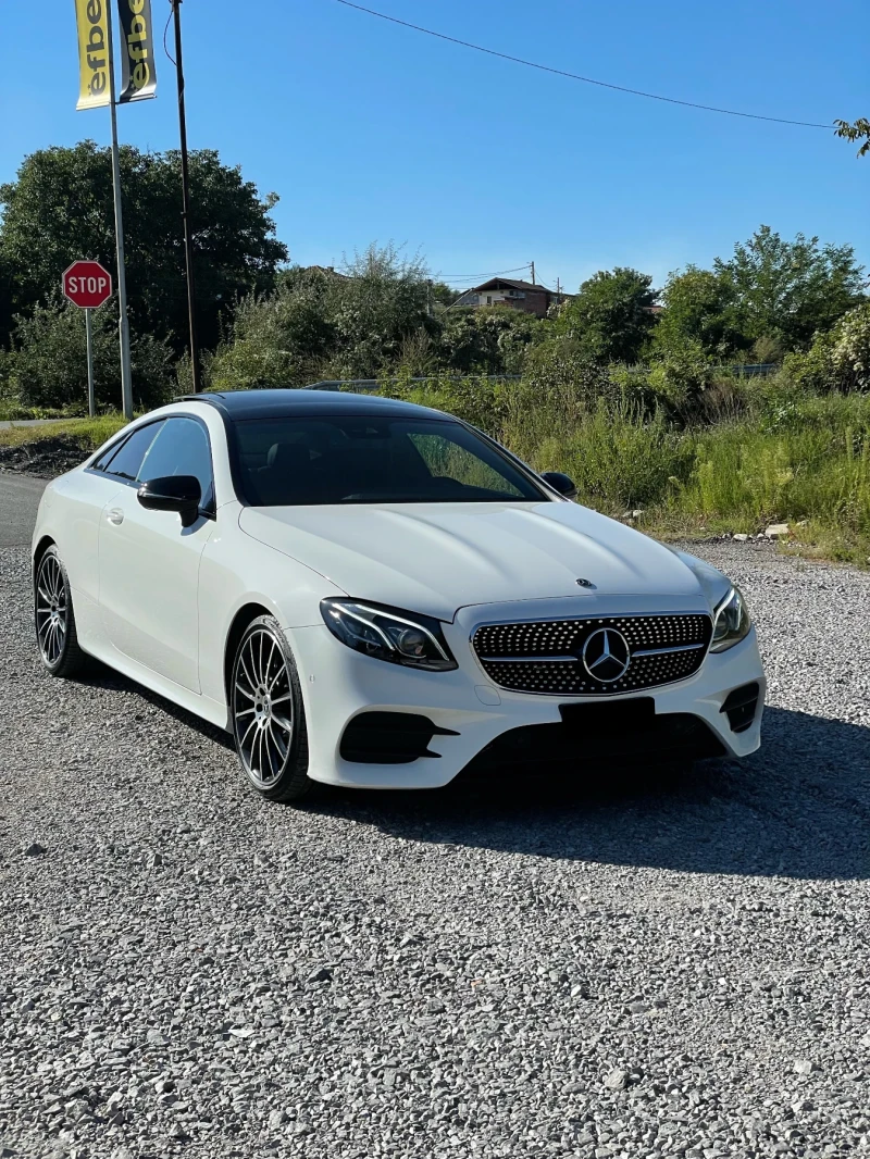 Mercedes-Benz E 220 D COUPE / AMG / NIGHT PACK / 9GT / LASER, снимка 17 - Автомобили и джипове - 47968779