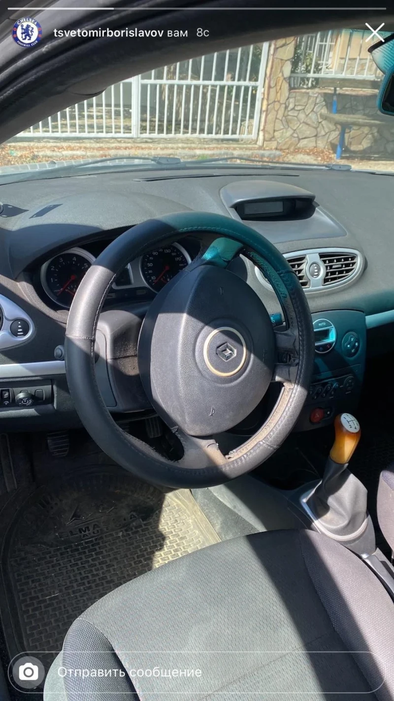 Renault Clio 3, снимка 3 - Автомобили и джипове - 49080102