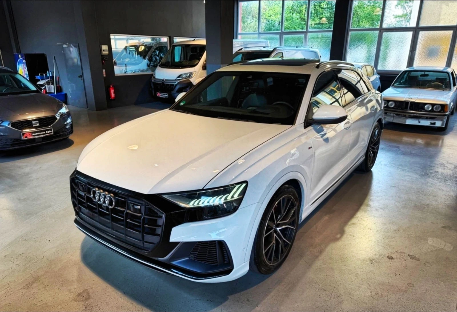 Audi Q8 ОЧАКВАН ВНОС Audi Q8 5.0TDI* S Line Plus* B&O* 360, снимка 2 - Автомобили и джипове - 54959055