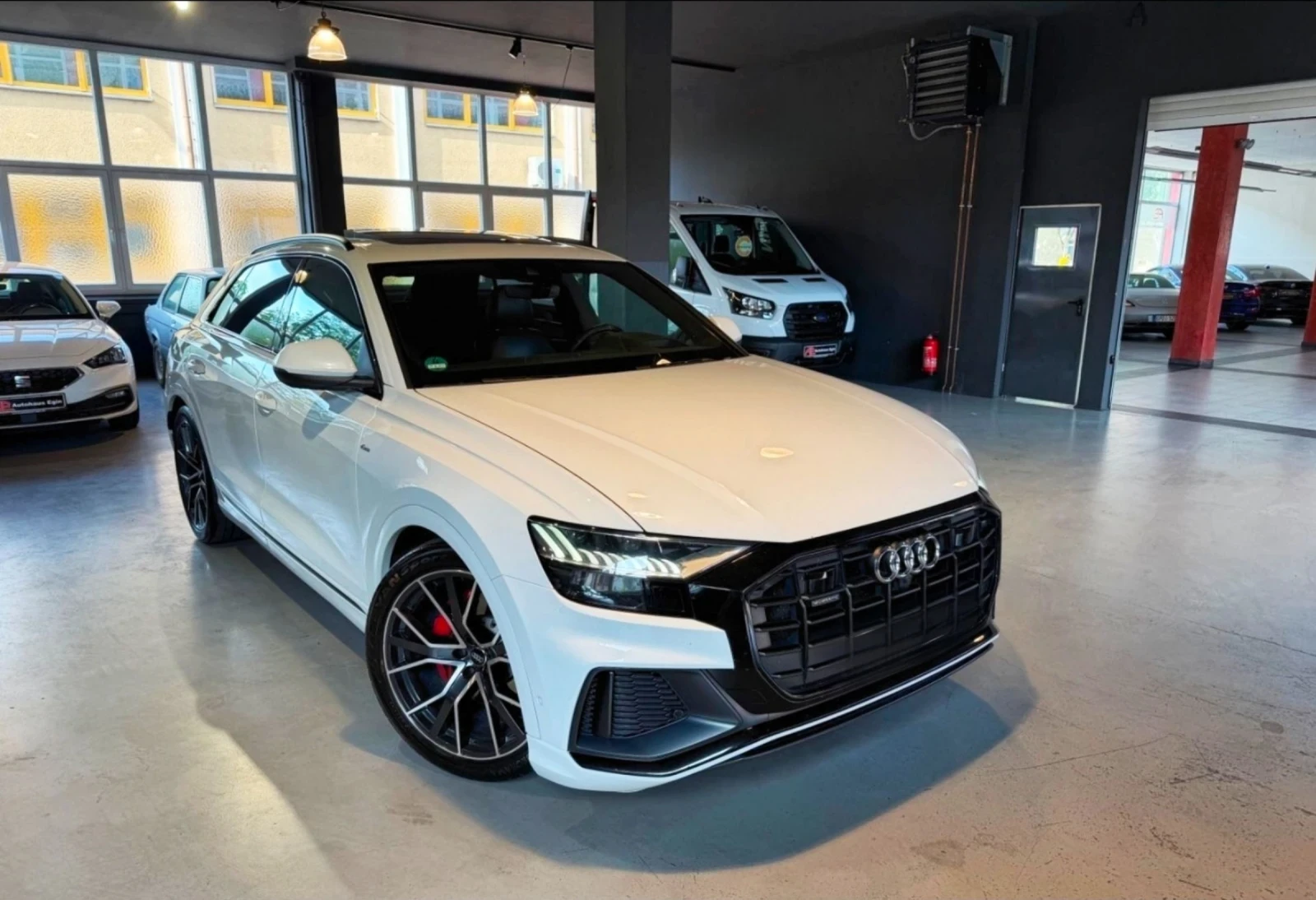 Audi Q8 ОЧАКВАН ВНОС Audi Q8 5.0TDI* S Line Plus* B&O* 360