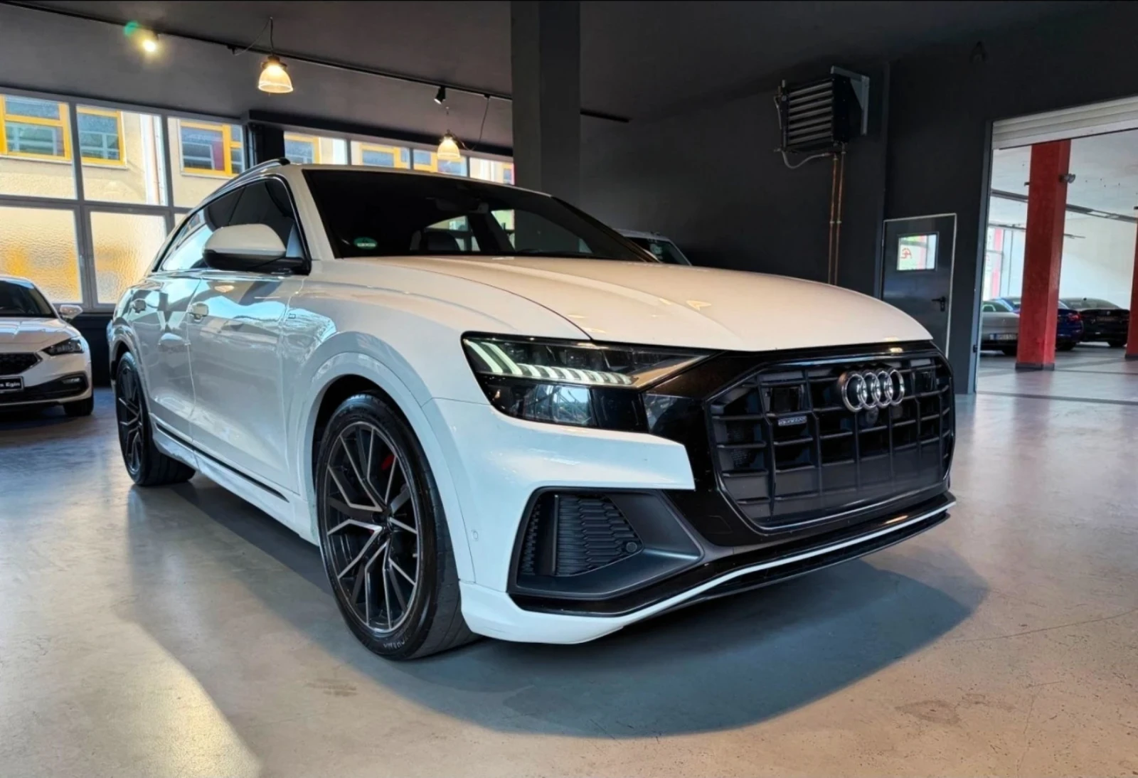 Audi Q8 ОЧАКВАН ВНОС Audi Q8 5.0TDI* S Line Plus* B&O* 360, снимка 9 - Автомобили и джипове - 54959055