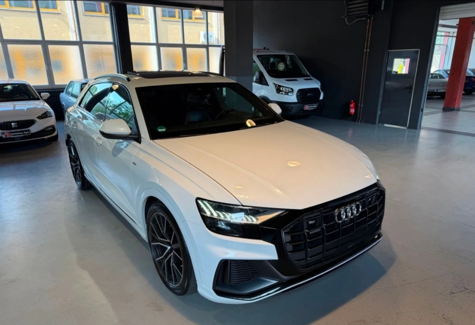 Audi Q8 ОЧАКВАН ВНОС Audi Q8 5.0TDI* S Line Plus* B&O* 360, снимка 8 - Автомобили и джипове - 54959055