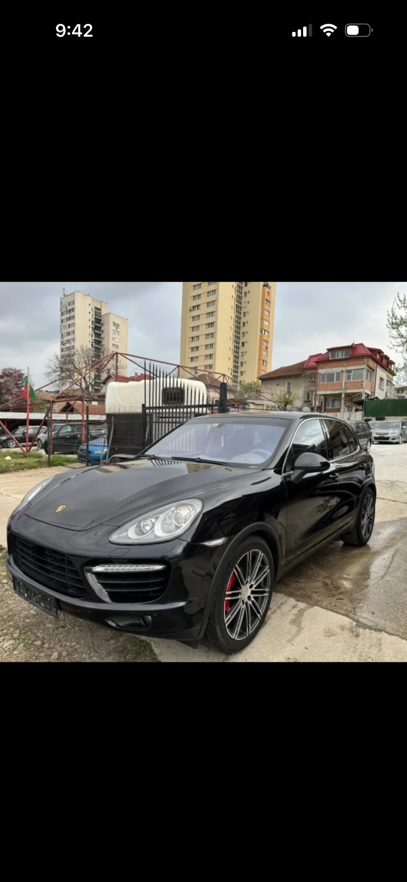 Porsche Cayenne 4.8 turbo S 540 Швейцария