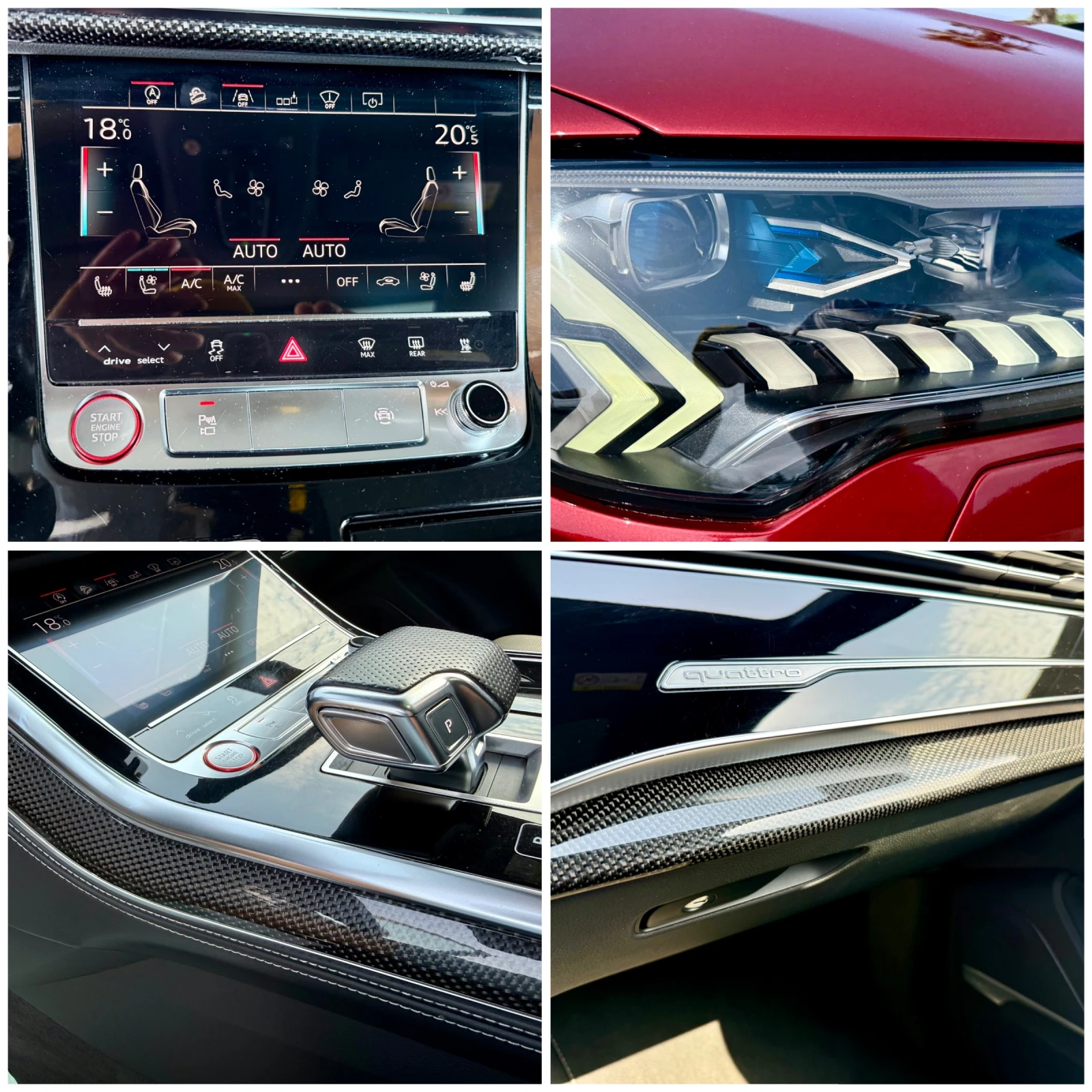 Audi SQ7 MAX full* CARBON PAKET* FUL LED FAR* 6+ 1 места, снимка 17 - Автомобили и джипове - 55903181