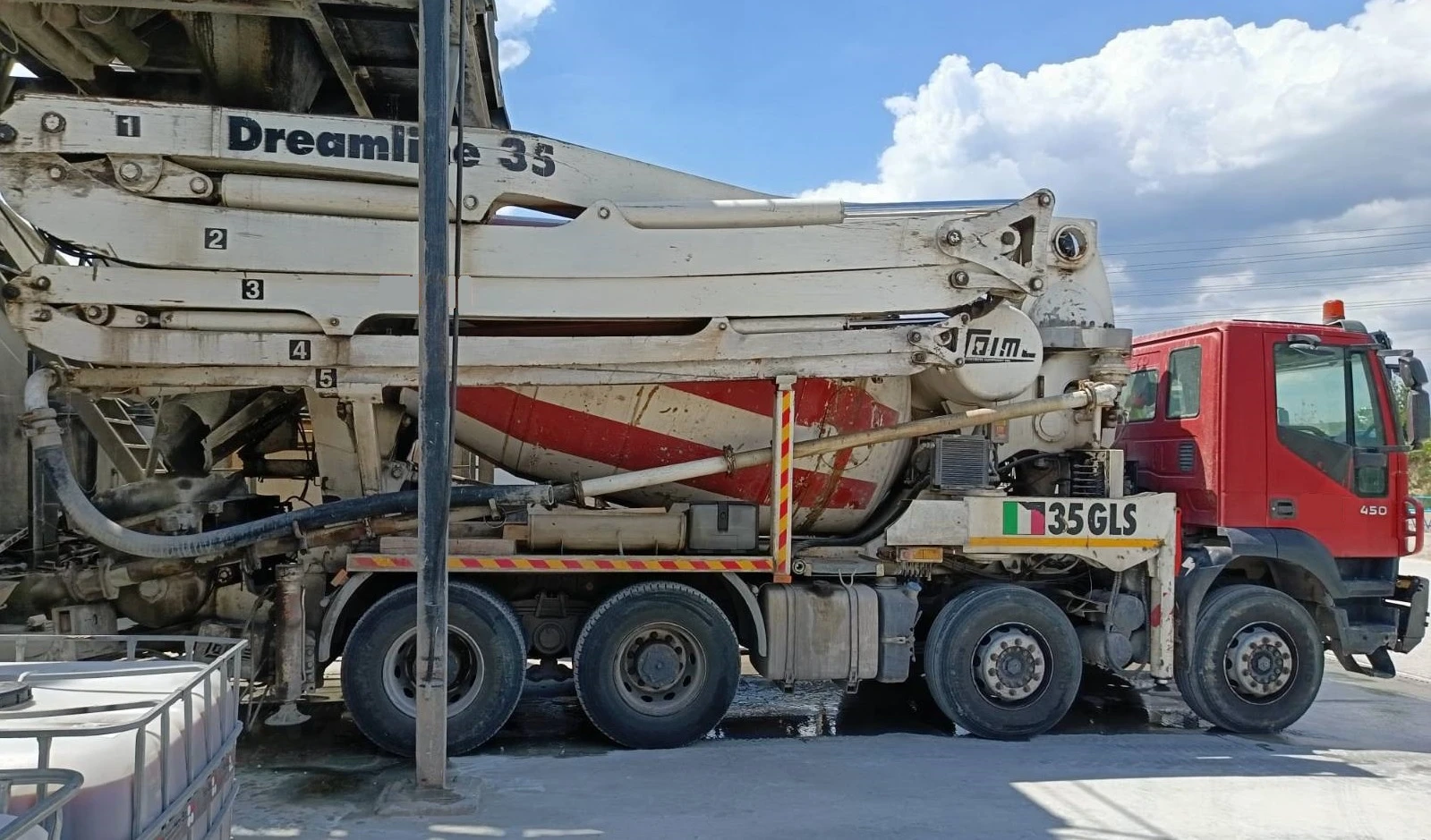 Бетон помпа Iveco TRAKKER 450 COIME 35 - изображение 4