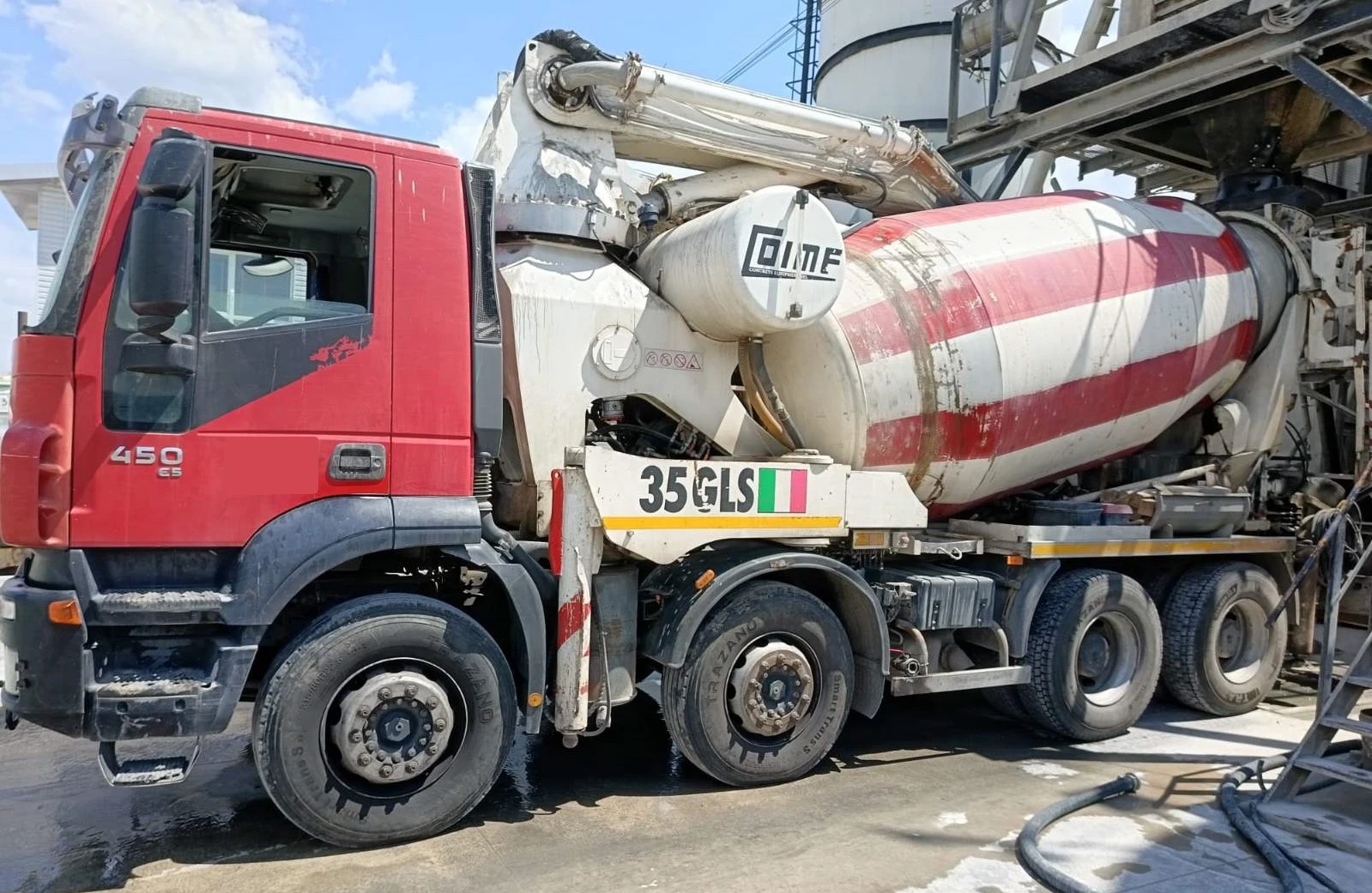 Бетон помпа Iveco TRAKKER 450 COIME 35 - изображение 3