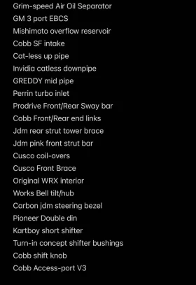 Subaru WRX * STI WINGS* WRC SIDE SKIRTS*  | Auto.bg — изображение 9