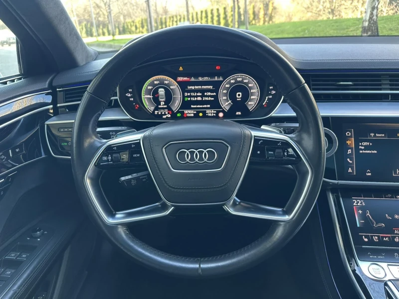 Audi A8 60TFSI / PLUG-IN HYBRID / LONG, снимка 13 - Автомобили и джипове - 52740046