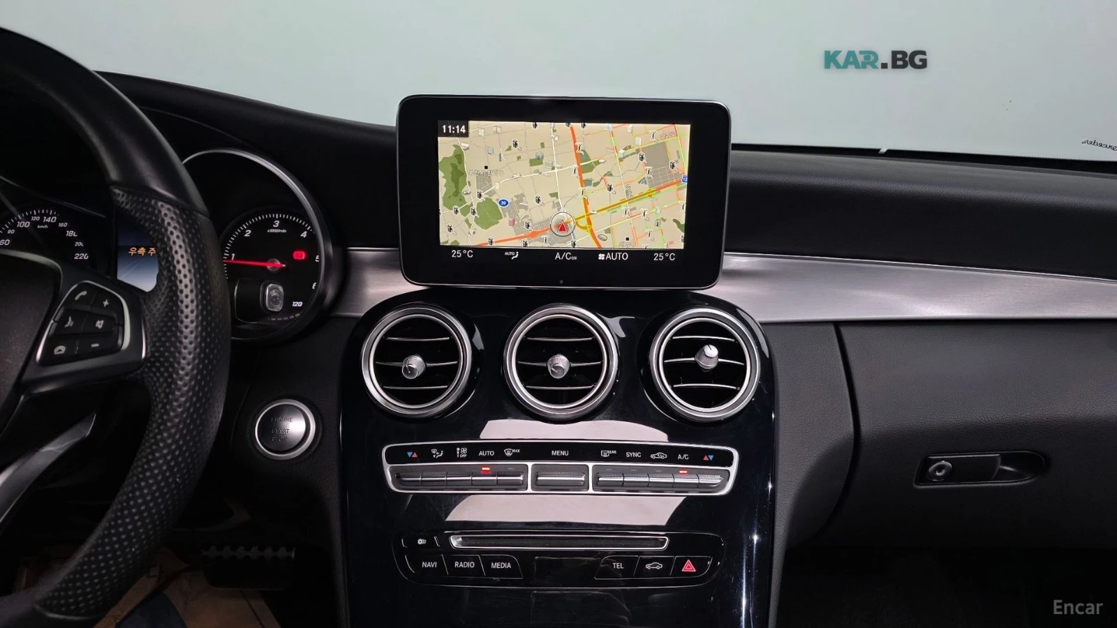 Mercedes-Benz C 220 AMG PKG / HEADUP / �������� / ��������  | Mobile.bg � ����������� 12