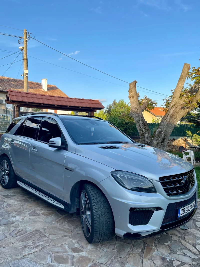 Mercedes-Benz ML 63 AMG Performance Designo ПЕРФЕКТЕН ! ПРОМО ЦЕНА, снимка 2 - Автомобили и джипове - 47345967