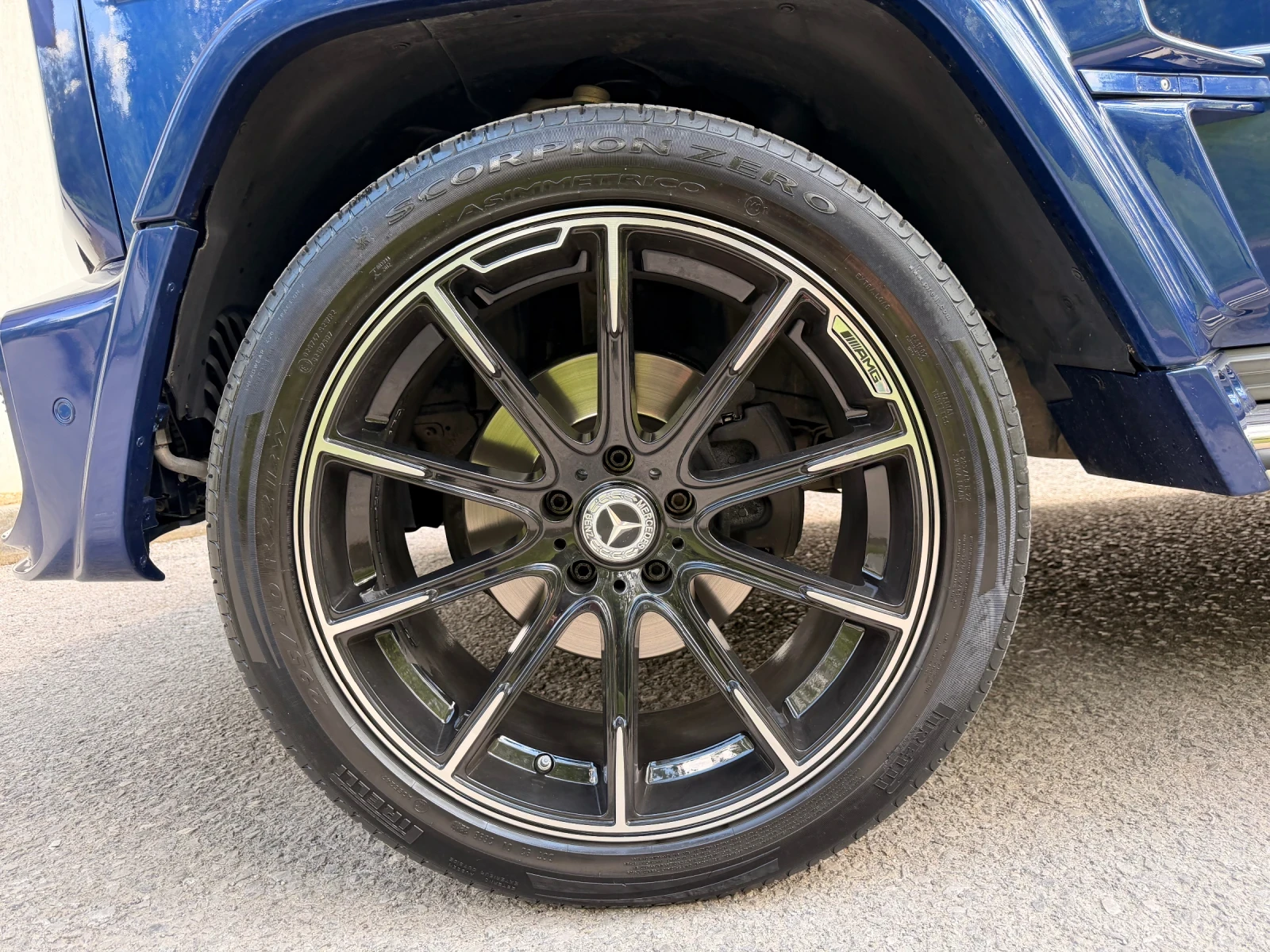 Mercedes-Benz G 350 BRABUS OPTIC, снимка 17 - Автомобили и джипове - 54628138