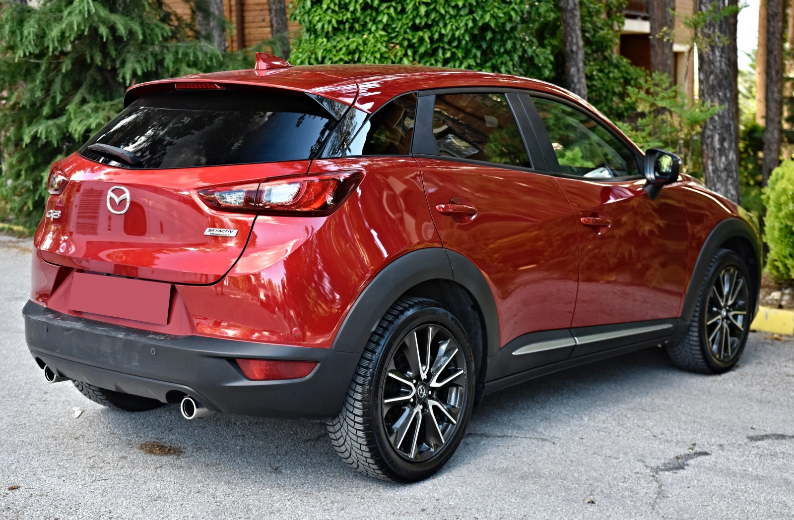 Mazda CX-3 NAVI, HEAD UP, XENON, КОЖА, КАМЕРА, снимка 4 - Автомобили и джипове - 54918922
