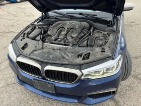BMW 550 * M550i xDrive * ДИСТРОНИК * 360 * ОБДУХВАНЕ, снимка 15