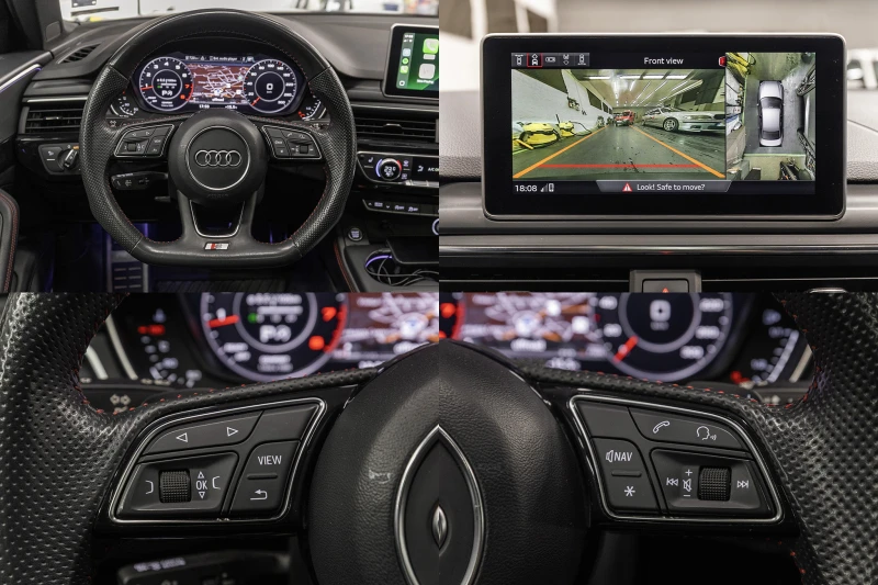 Audi A4 B&O/S-LINE/360/BLIND/DISTRONIC/, снимка 14 - Автомобили и джипове - 52494758