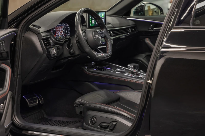 Audi A4 B&O/S-LINE/360/BLIND/DISTRONIC/, снимка 9 - Автомобили и джипове - 52494758