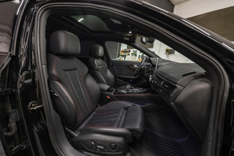 Audi A4 B&O/S-LINE/360/BLIND/DISTRONIC/, снимка 12 - Автомобили и джипове - 52494758