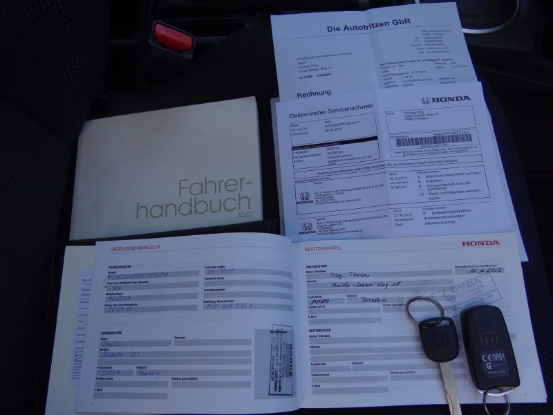 Honda Jazz 1.4i - 100k.c. / Автоматик - CVT / Euro - 5 /, снимка 14 - Автомобили и джипове - 51742340