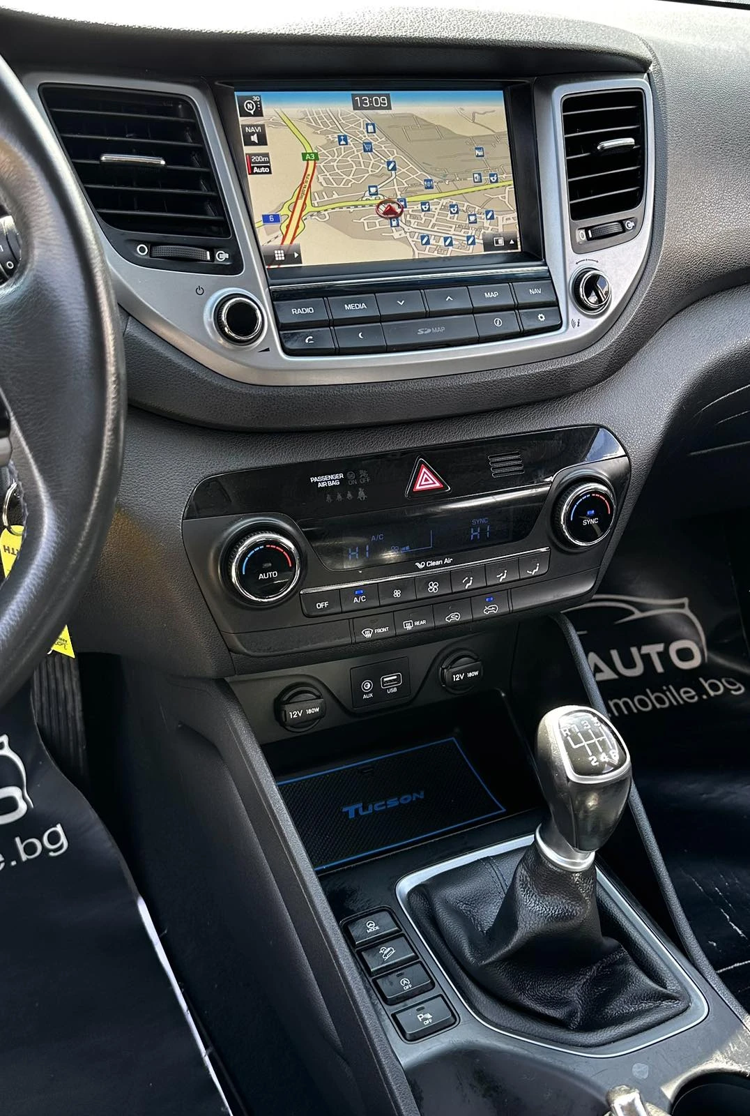 Hyundai Tucson 1.6GDI 132HP 164 000KM CAMERA EU6B , снимка 10 - Автомобили и джипове - 53985308