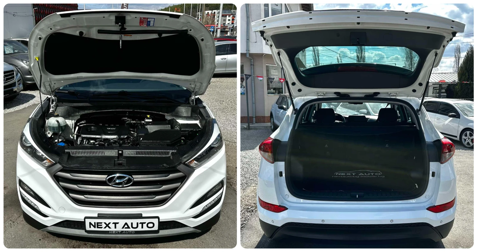 Hyundai Tucson 1.6GDI 132HP 164 000KM CAMERA EU6B , снимка 15 - Автомобили и джипове - 53985308