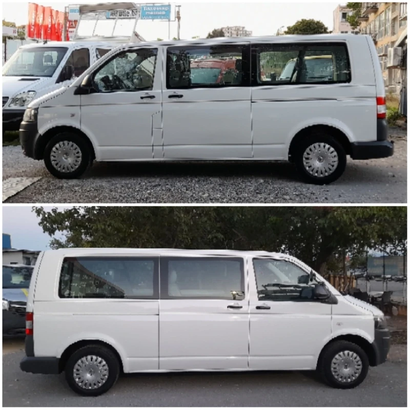 VW Transporter 2.0 TDI 4x4 Long Navi 8+ 1м, снимка 8 - Бусове и автобуси - 47223084