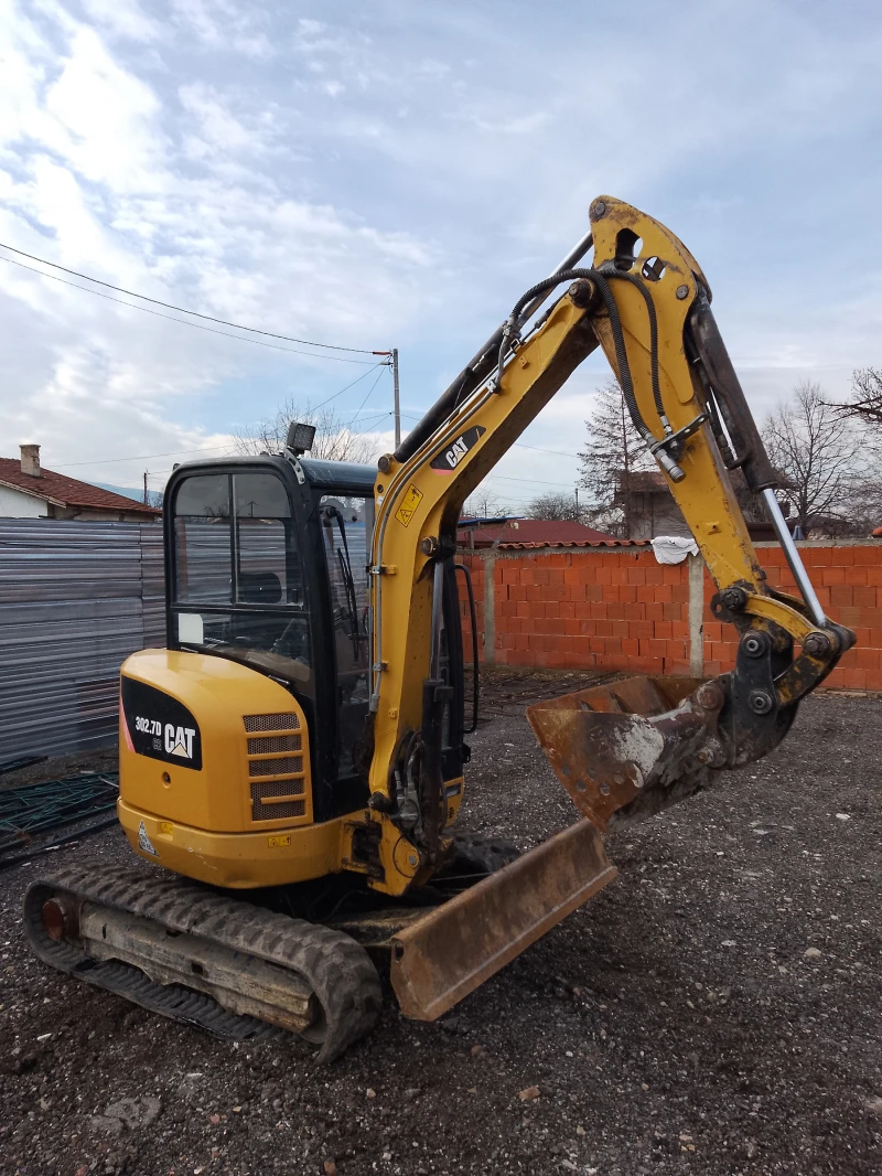 Багер Cat 302.7D, снимка 2 - Индустриална техника - 53123948
