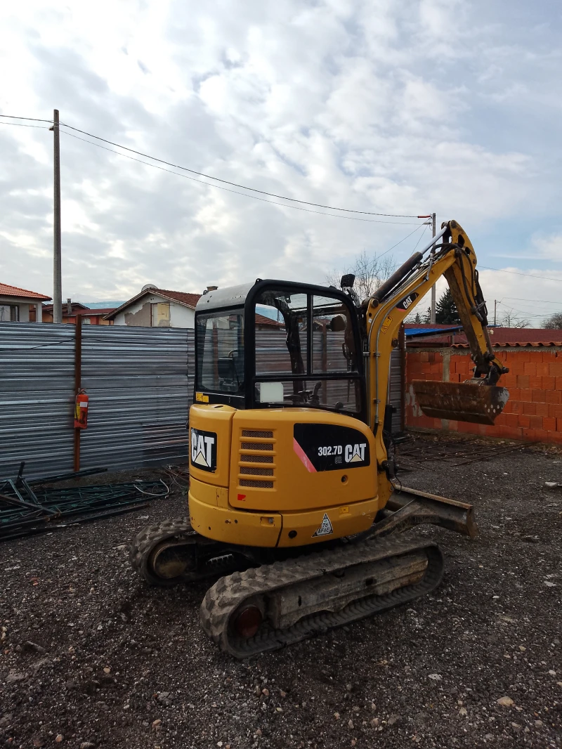 Багер Cat 302.7D, снимка 4 - Индустриална техника - 53123948
