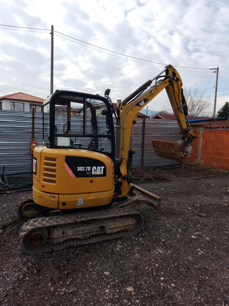 Багер Cat 302.7D, снимка 3 - Индустриална техника - 53123948