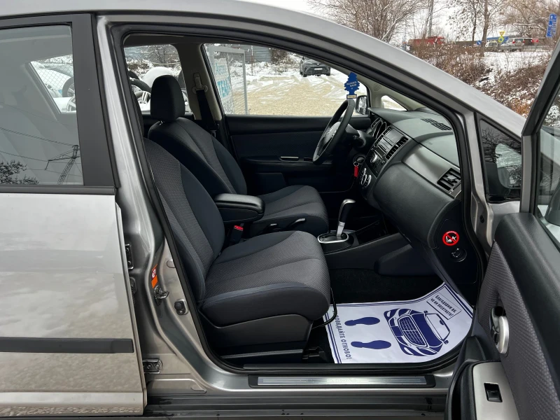 Nissan Tiida 1.6i AUTOMATIC SWISS 189000KM, снимка 11 - Автомобили и джипове - 53336641