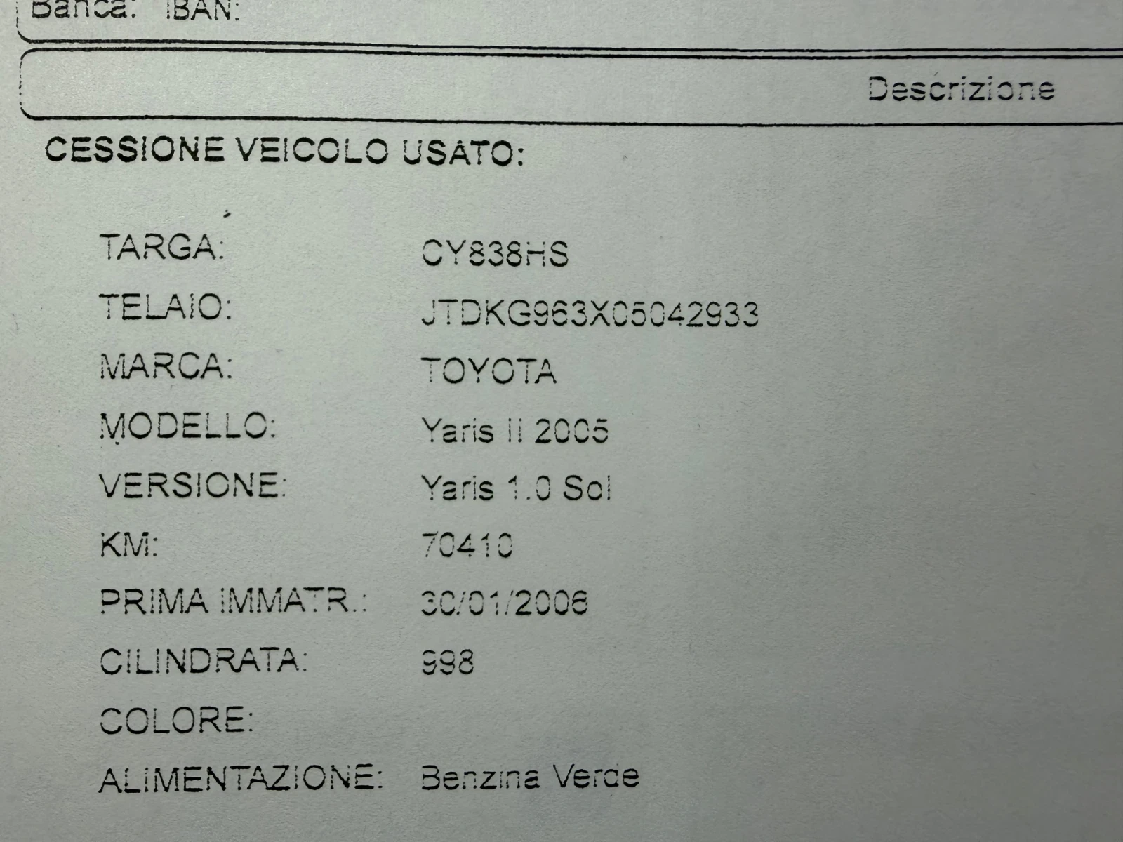 Toyota Yaris 1.0VVTI-70к.с SOL / 70000км.!!!!! /, снимка 16 - Автомобили и джипове - 54088483