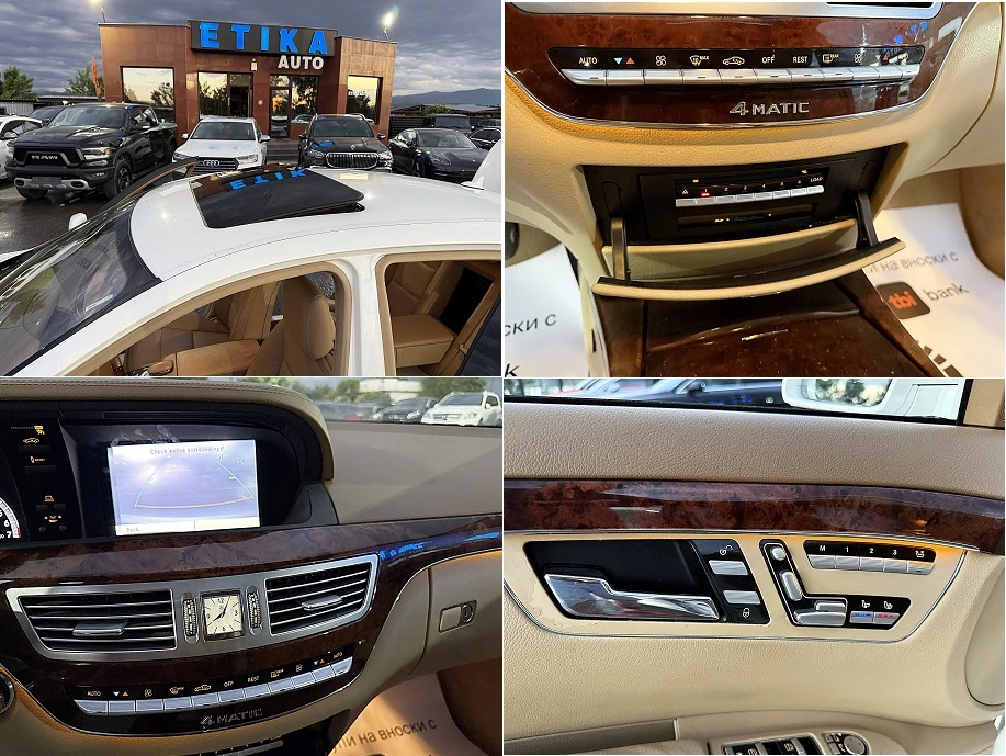 Mercedes-Benz S 500 388k.c-LED-BIXENON-KAMERA-VAKUM-ДЪЛГА БАЗА-ОБДУХВА, снимка 17 - Автомобили и джипове - 54705637