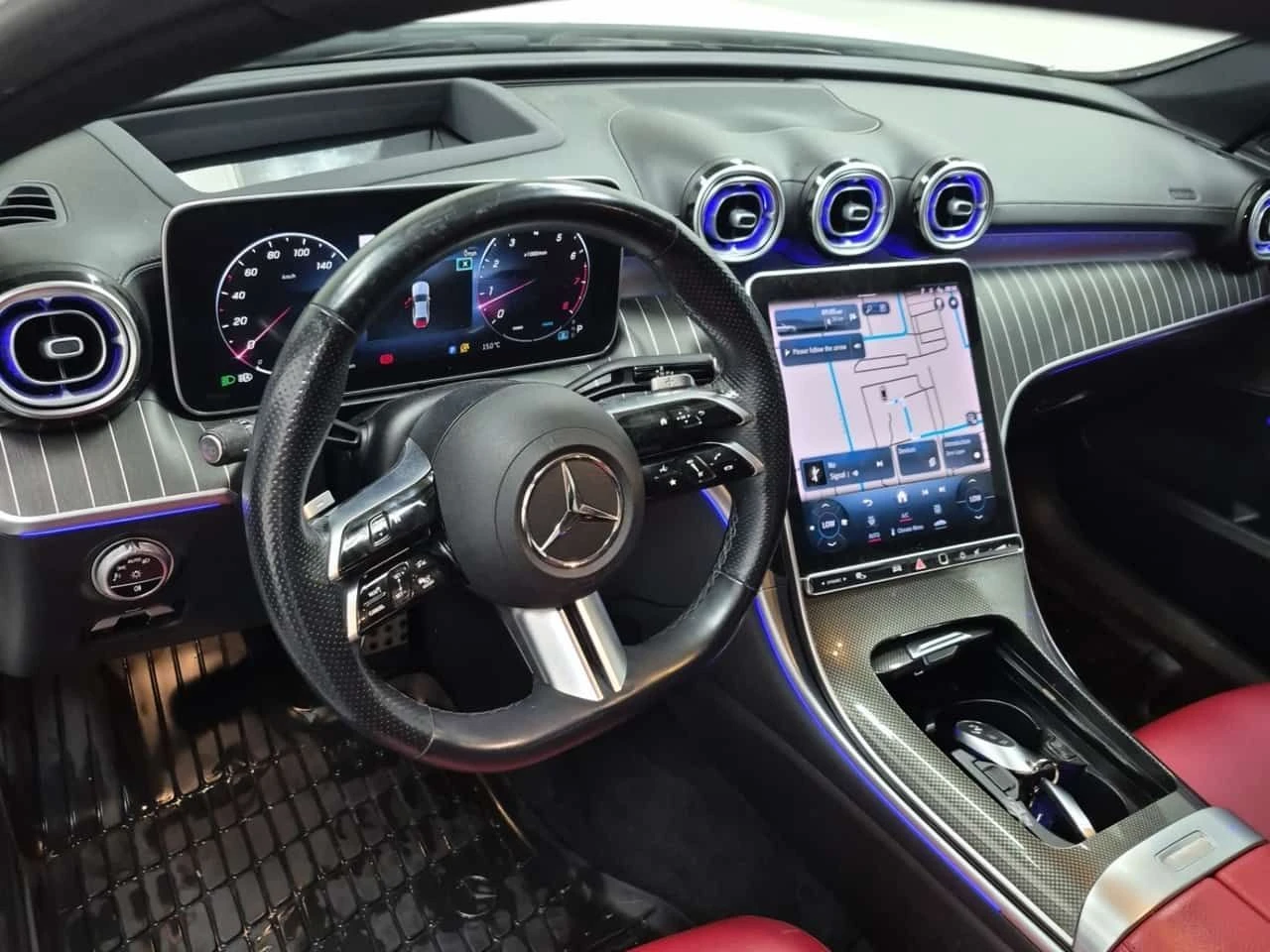 Mercedes-Benz C 300 * ГЛАВНО ПРЕДСТАВИТЕЛСТВО НА MERCEDES* , снимка 10 - Автомобили и джипове - 54763676