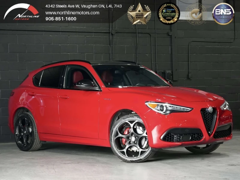 Alfa Romeo Stelvio * Ti LUSSO VELOCE ESTREMA * CARFAX * ЦЕНА ДО БГ