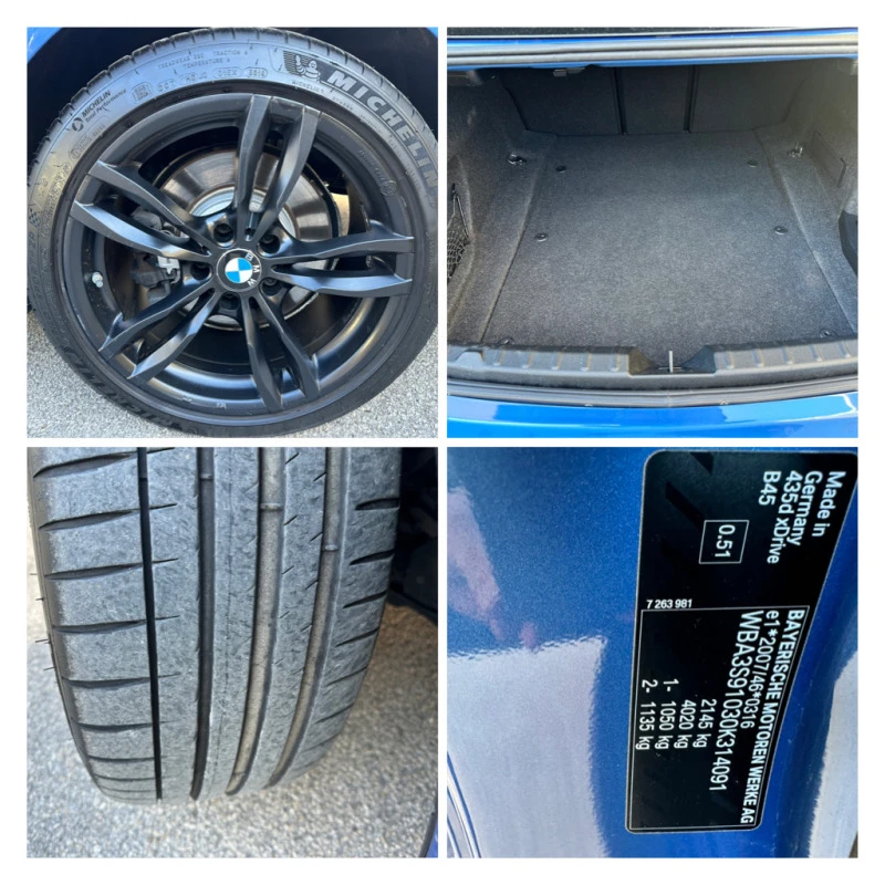 BMW 435 М* УНИКАТ* 4х4* РЕАЛНИ КМ* , снимка 17 - Автомобили и джипове - 44161913