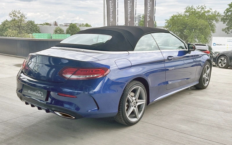 Mercedes-Benz C 200 4MATIC AMG Cabriolet, снимка 4 - Автомобили и джипове - 50363008