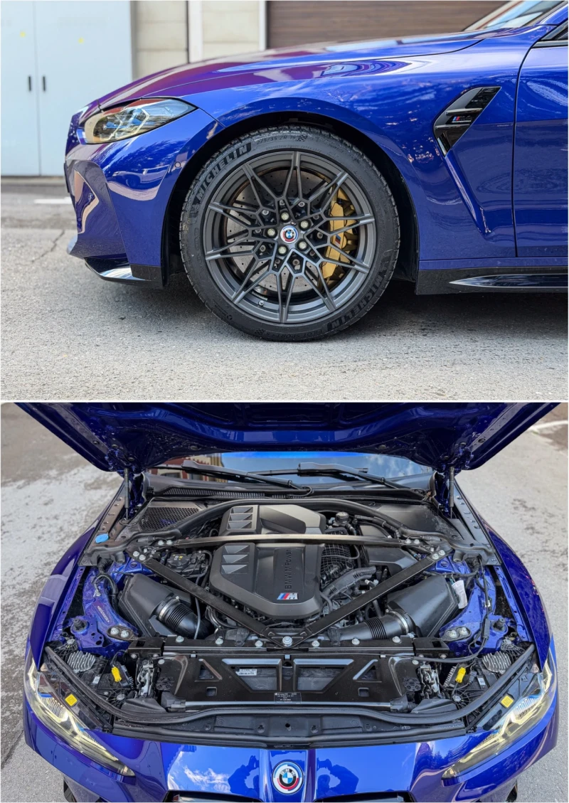 BMW M4 Competition| EDITION 50 JAHRE M 1 OF 700| CERAMIC, снимка 8 - Автомобили и джипове - 53542095