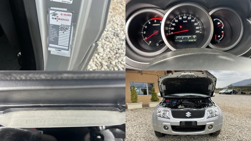 Suzuki Grand vitara 1.9DDIS-Face-4X4-181000km!!! ВНОС ИТАЛИЯ, снимка 12 - Автомобили и джипове - 47548884