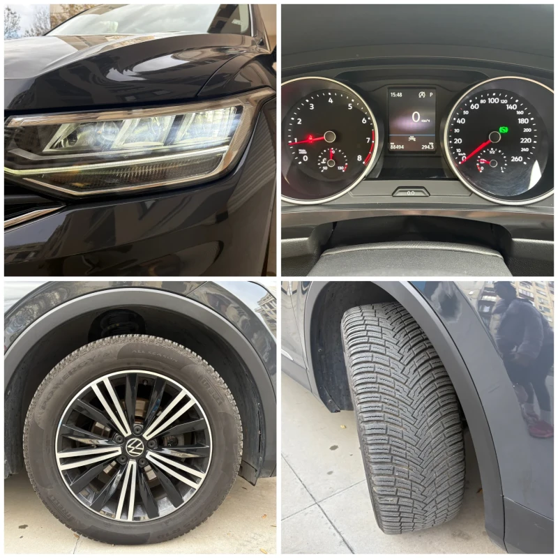 VW Tiguan Facelift, Distronic, Front Assist, История-88КМ, снимка 14 - Автомобили и джипове - 52481958