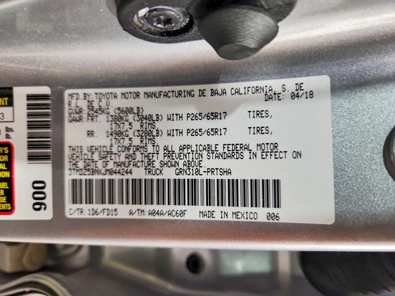 Toyota Tacoma 3.5l Trd Sport, снимка 12 - Автомобили и джипове - 56150852