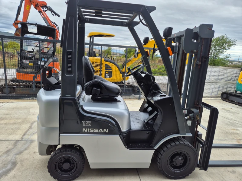 Мотокар Nissan АВТОМАТ / ГАЗ+ БЕНЗИН /ПЕРФЕКТЕН !, снимка 6 - Индустриална техника - 51984712