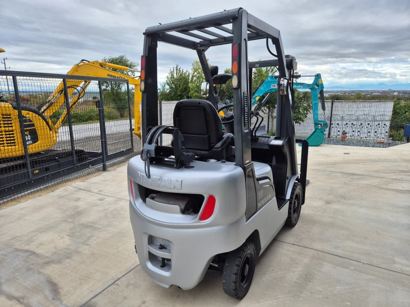 Мотокар Nissan АВТОМАТ / ГАЗ+ БЕНЗИН /ПЕРФЕКТЕН !, снимка 5 - Индустриална техника - 51984712