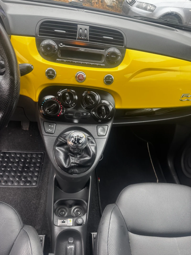Fiat 500 1.2* KLIMA, снимка 7 - Автомобили и джипове - 51956421