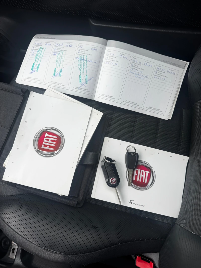 Fiat 500 1.2* KLIMA, снимка 13 - Автомобили и джипове - 51956421