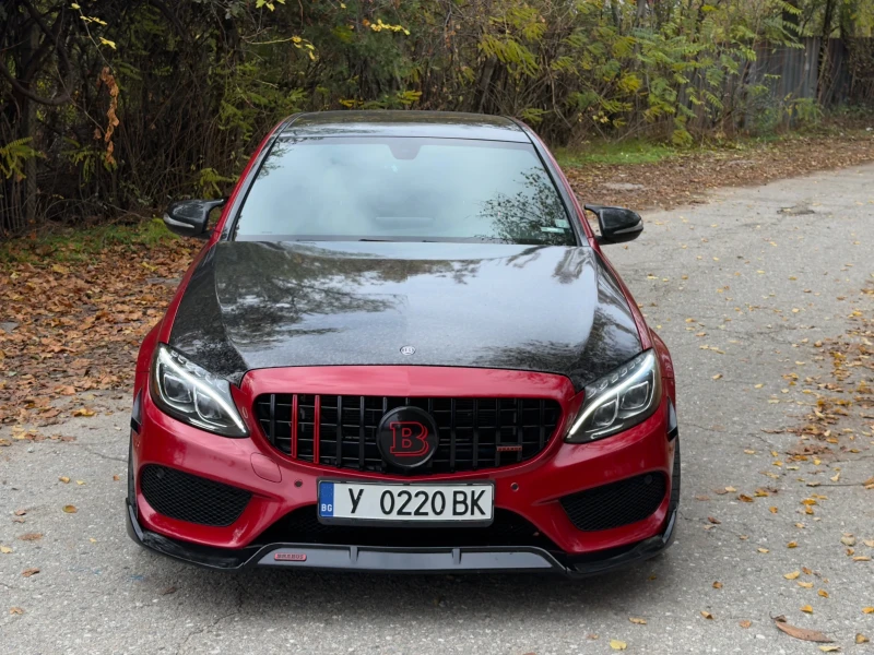 Mercedes-Benz C 400 - BRABUS ПАКЕТ/CARPLAY/64 АМБИЕНТ/КАСКО | 116К КМ , снимка 2 - Автомобили и джипове - 52711236