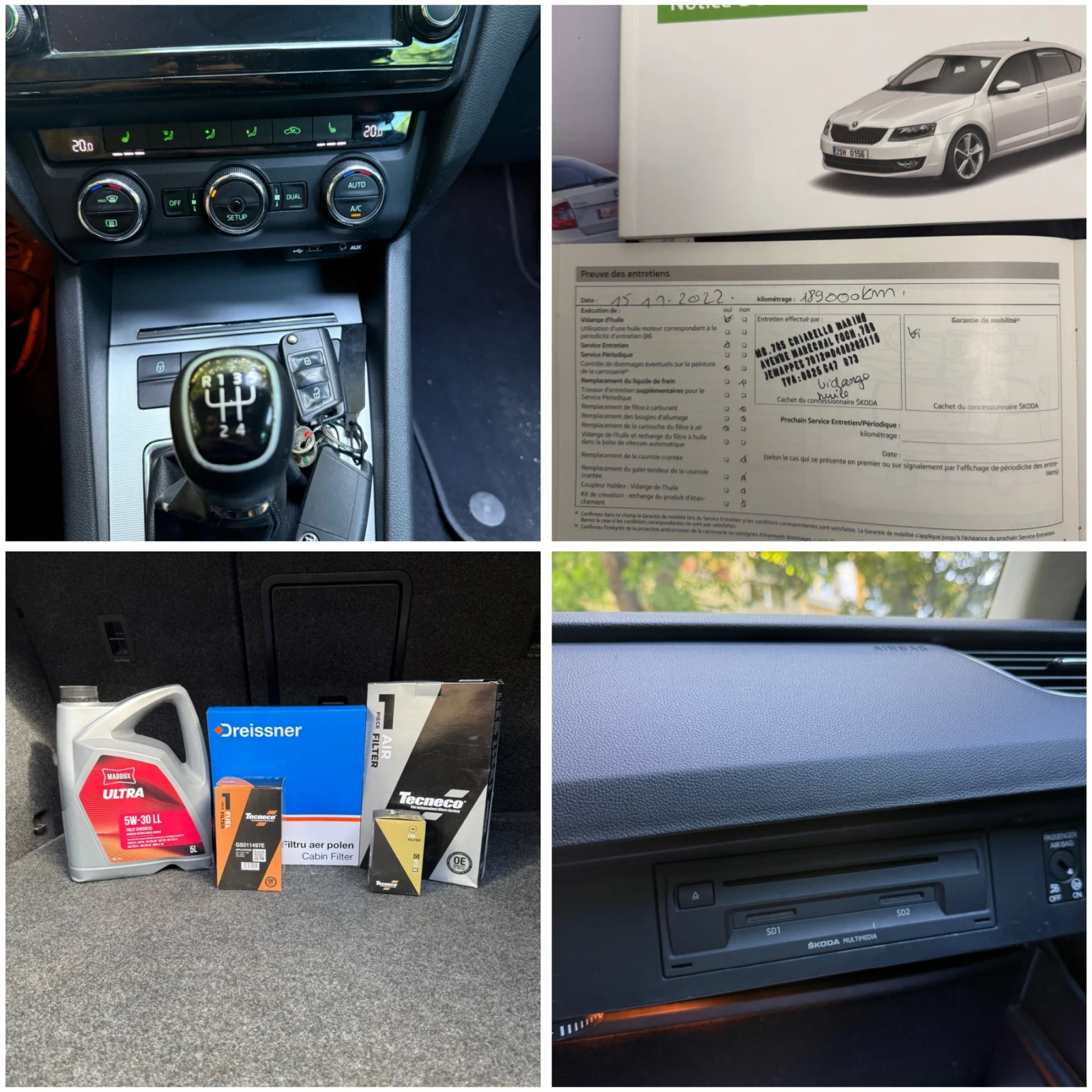 Skoda Octavia 1.6 TDI/Led/Navi/Keyless, снимка 15 - Автомобили и джипове - 54821970